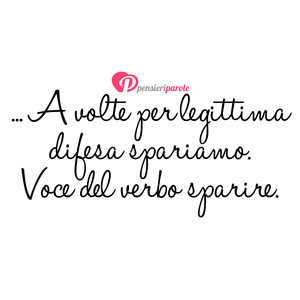 Immagine con frase di Ginevra Cardinal - ... a volte per legittima difesa spariamo...