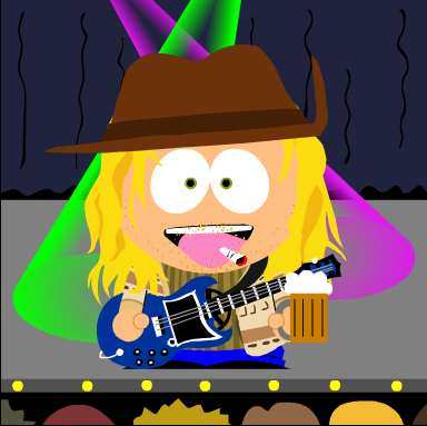 the pirat blond beard