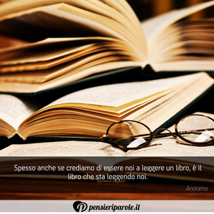 Immagine con frase di Anonimo - Spesso anche se e crediamo di essere noi a...