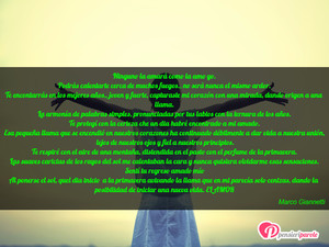 Immagine con frase di Marco Giannetti - Ninguno la amar como la amo yo. Podrs...