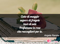 Immagine con poesia tanka di Angela Randisi - Cielo di maggio sapore di fragole baci di sole...