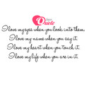 Picture with quote happy valentine's day - I love my eyes when you look into them. I love...