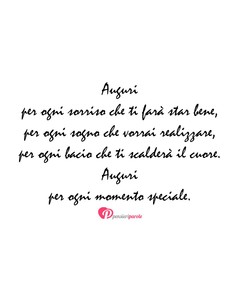Immagine con frase di Anonimo - Auguri per ogni sorriso che ti far star bene...