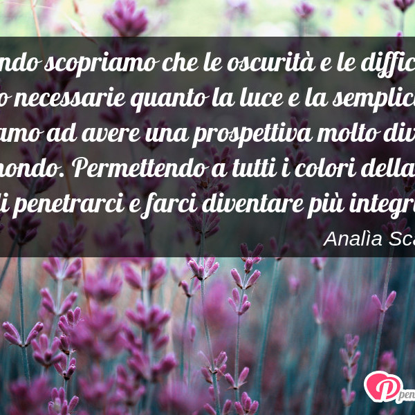 Immagine con frase Frasi motivazionali di Analìa Scarpone - Non