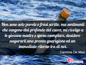Immagine con frase di Carmine De Masi - Non sono solo parole o frasi scritte, ma...