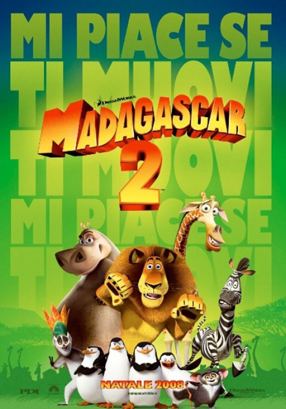 Madagascar - Via dall'isola - poster