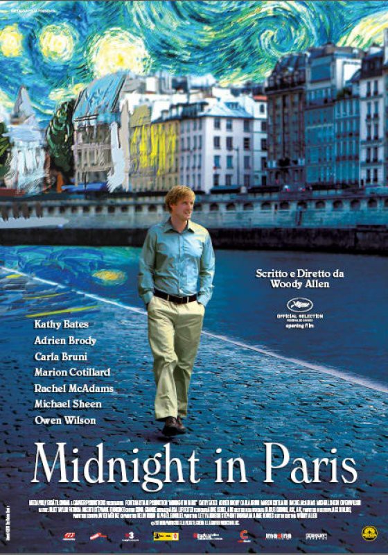 Midnight in Paris - poster