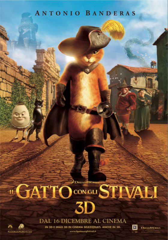 Il Gatto con gli Stivali - poster