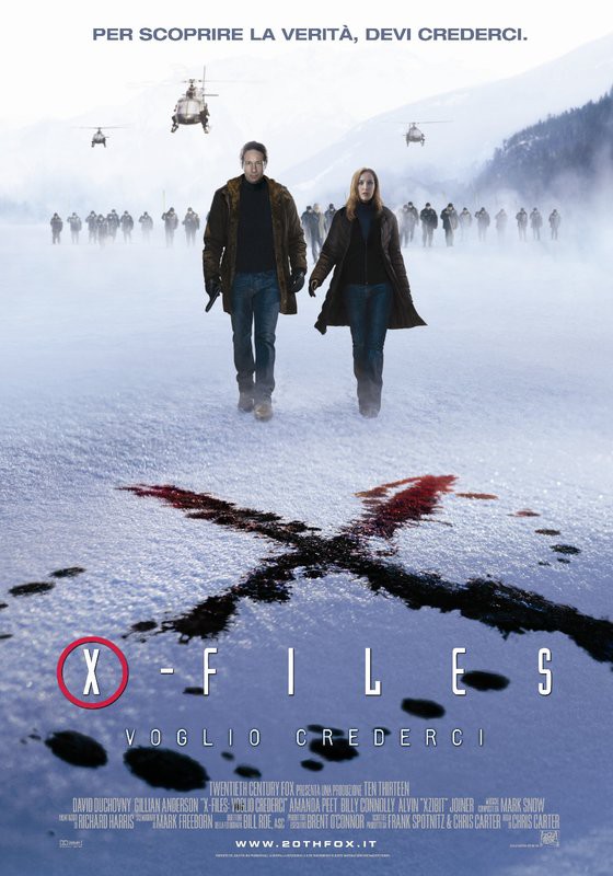 X-Files: Voglio crederci - poster