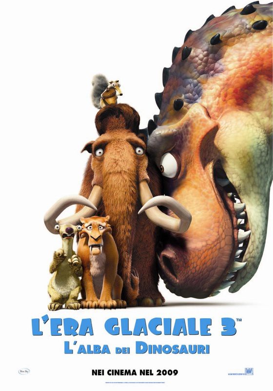 L'era glaciale 3 - l'alba dei dinosauri - poster