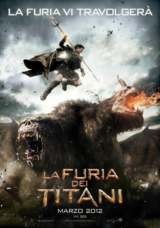 La Furia dei Titani - poster