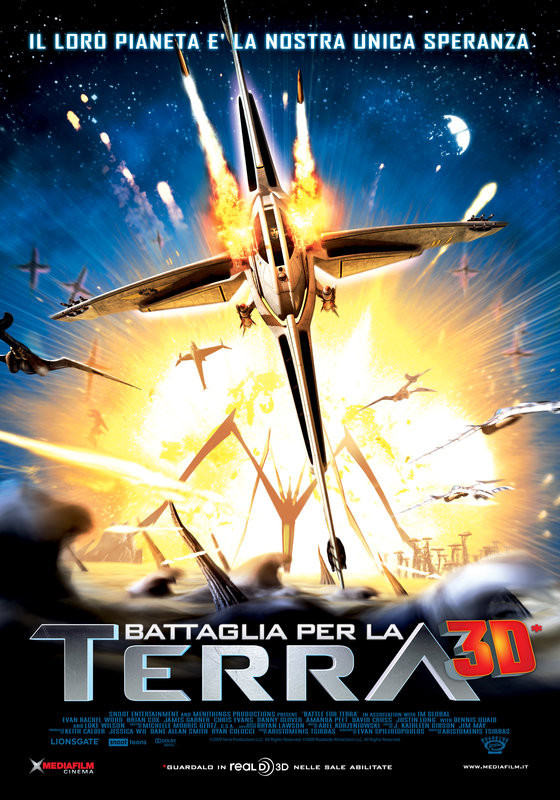 Battaglia per la Terra 3D - poster
