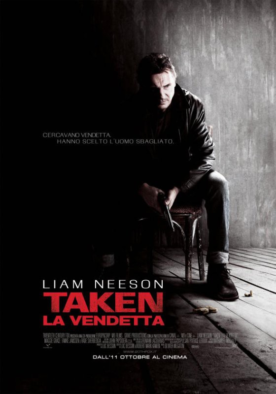 Taken - La vendetta - poster