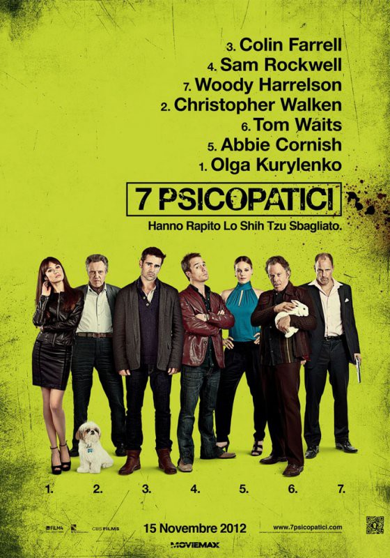 7 Psicopatici - poster