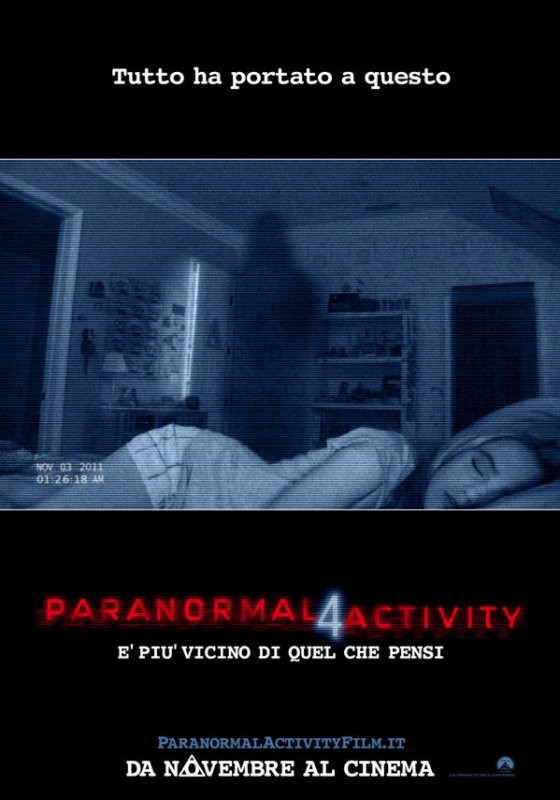 Paranormal Activity 4 - poster