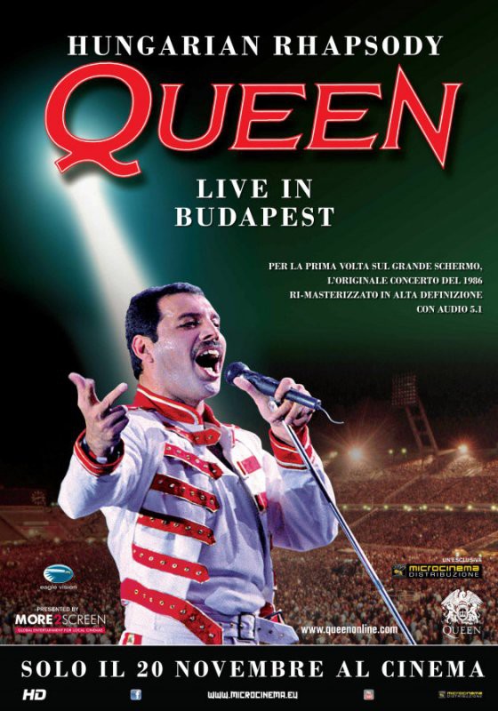 Hungarian Rhapsody: Queen Live in Budapest - poster