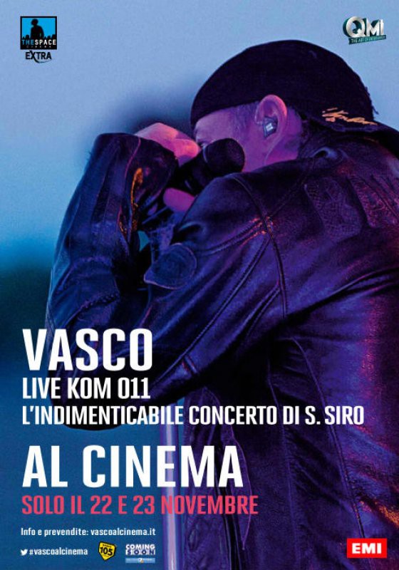 Vasco Live Kom 011 - Lindimenticabile concerto di S.Siro - poster