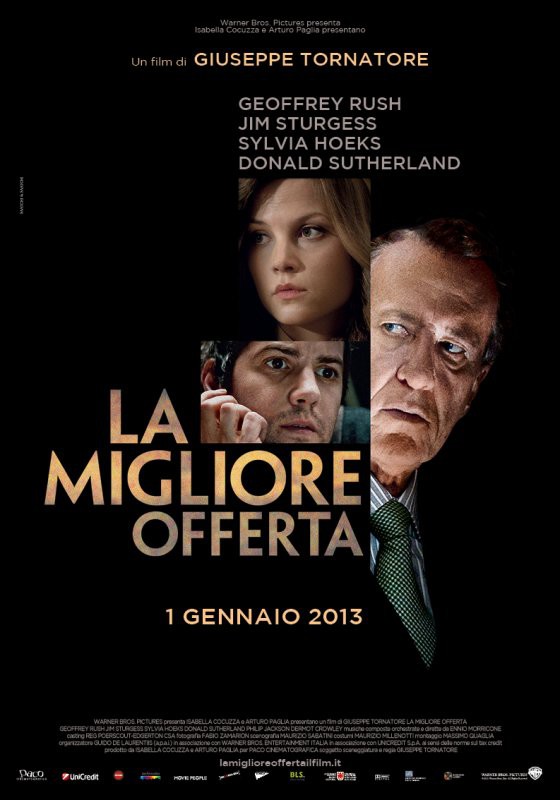 La migliore offerta - poster