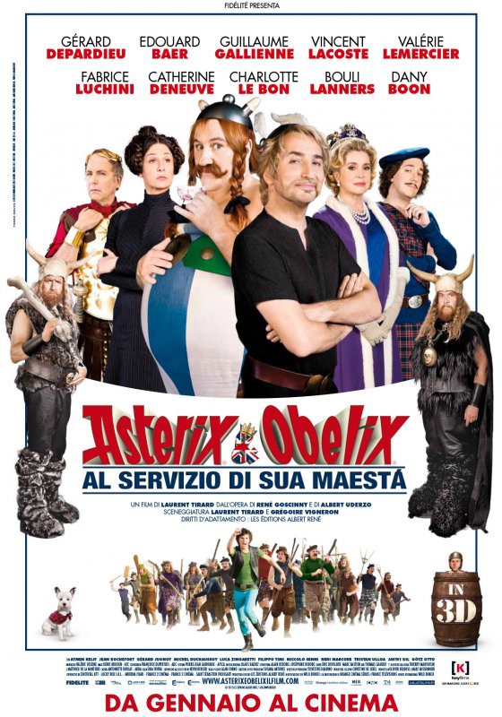 Asterix & Obelix al Servizio di Sua Maest - poster