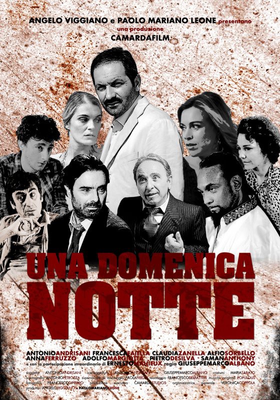 Una Domenica Notte - poster