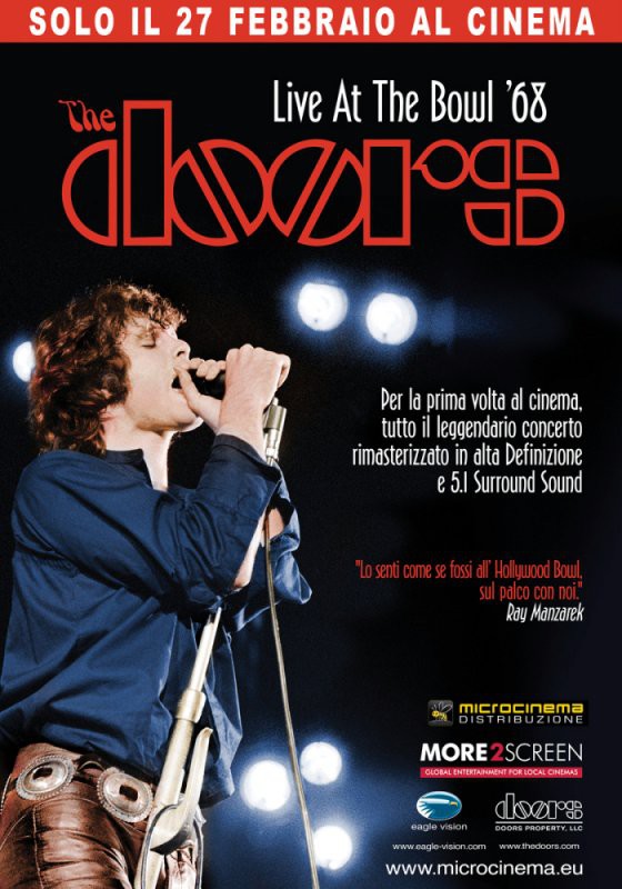 The Doors Live At The Bowl '68 - poster