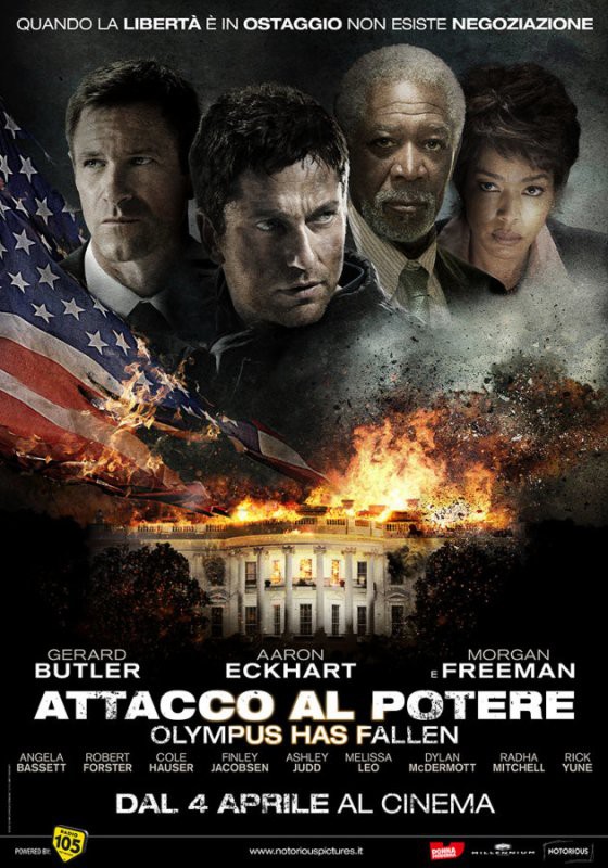 Attacco al Potere - Olympus Has Fallen - poster