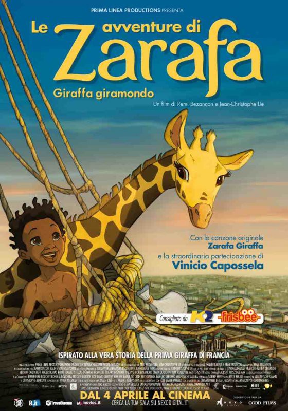 Le avventure di Zarafa - Giraffa Giramondo - poster