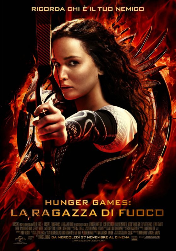 Hunger Games - La Ragazza di Fuoco - poster