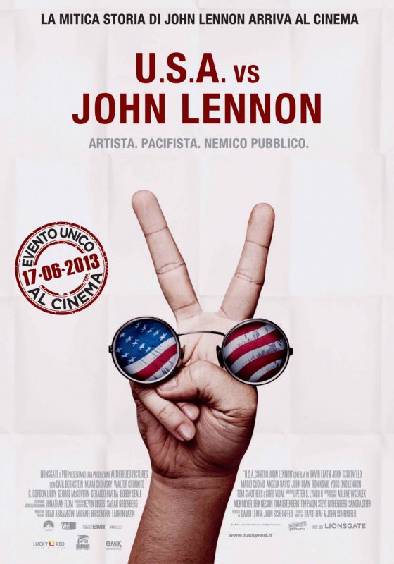U.S.A. vs John Lennon - poster