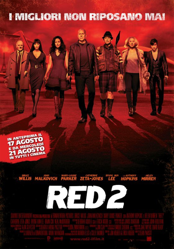 RED 2 - poster