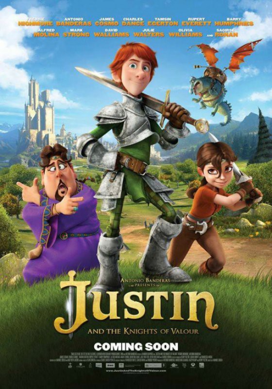 Justin e i Cavalieri Valorosi - poster