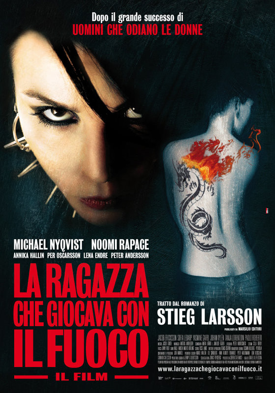 La ragazza che giocava con il fuoco - poster