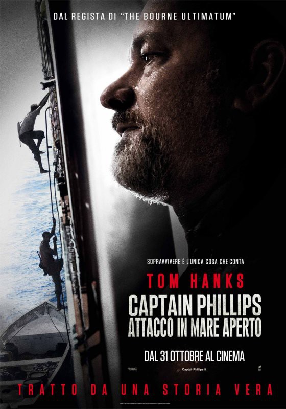 Captain Phillips - Attacco in mare aperto - poster