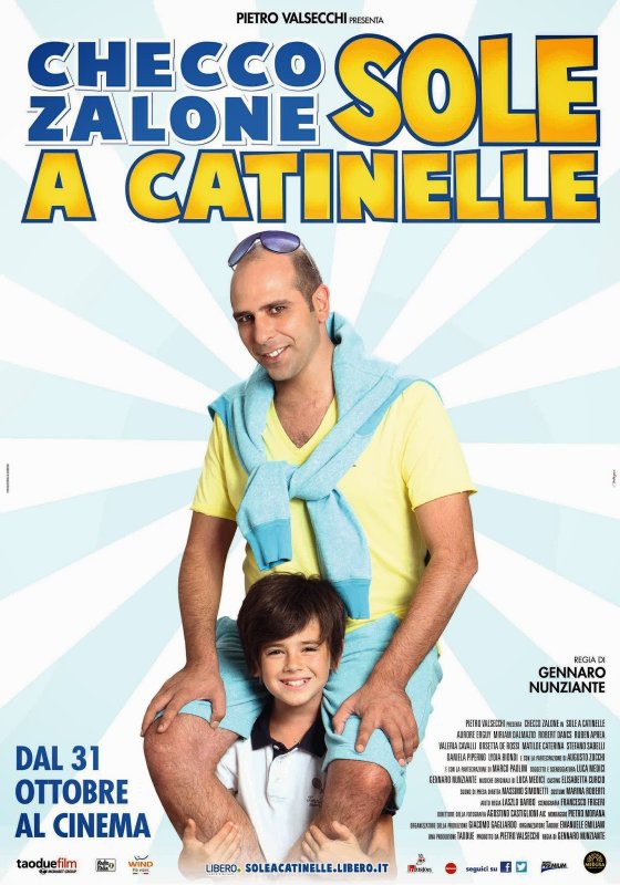 Sole a catinelle - poster