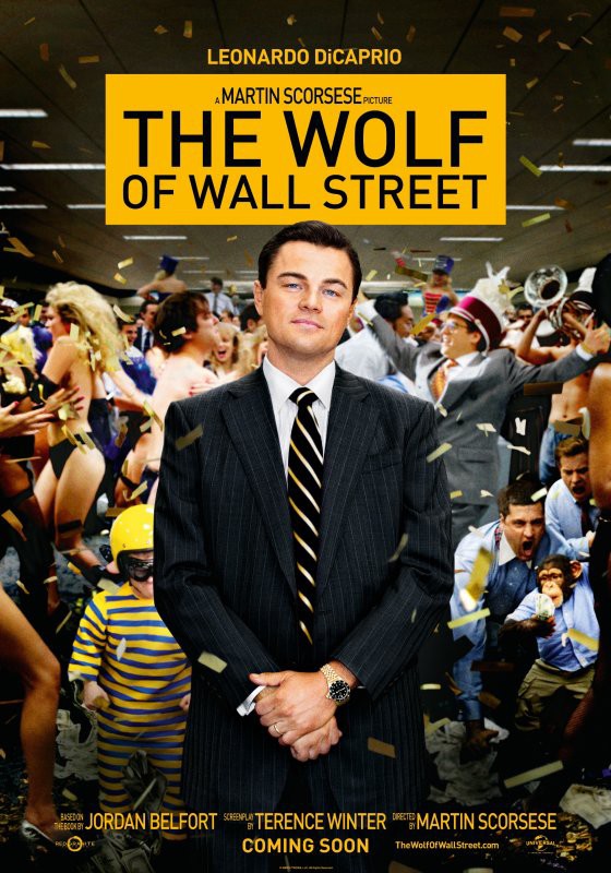 The Wolf of Wall Street - poster