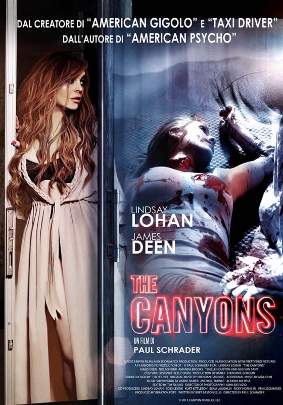 The Canyons - poster