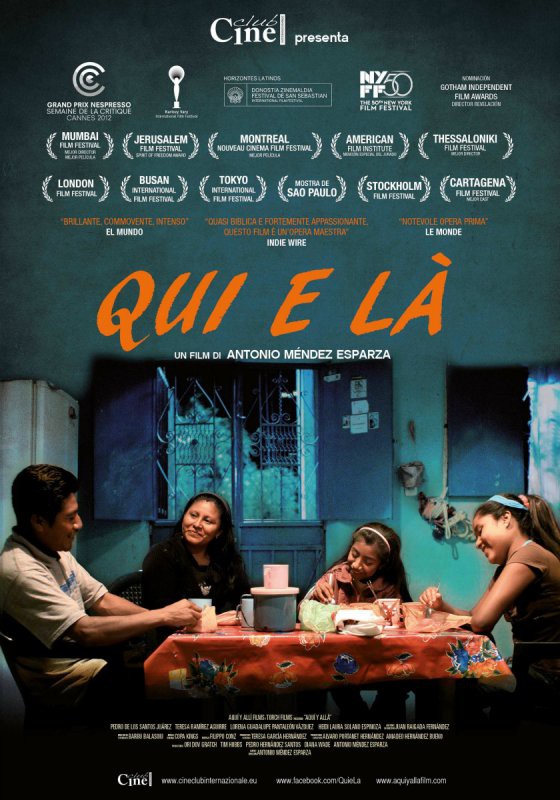 Qui e l� - poster