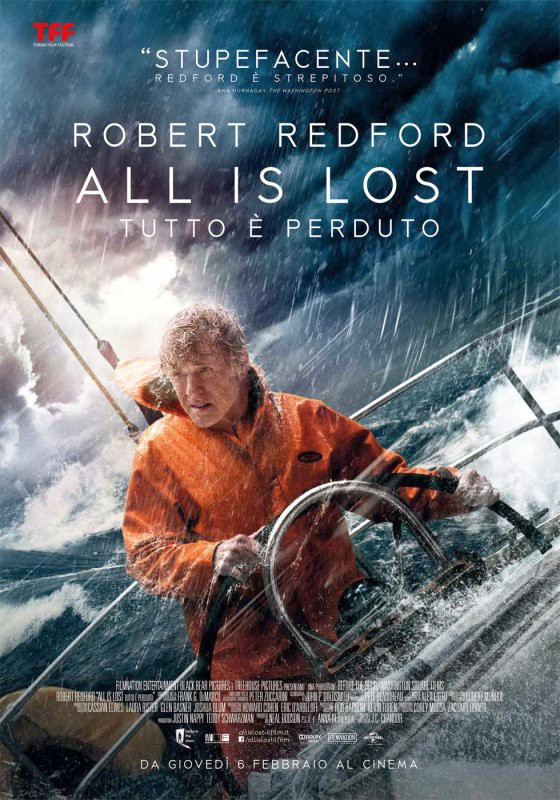 All is Lost - Tutto � Perduto - poster