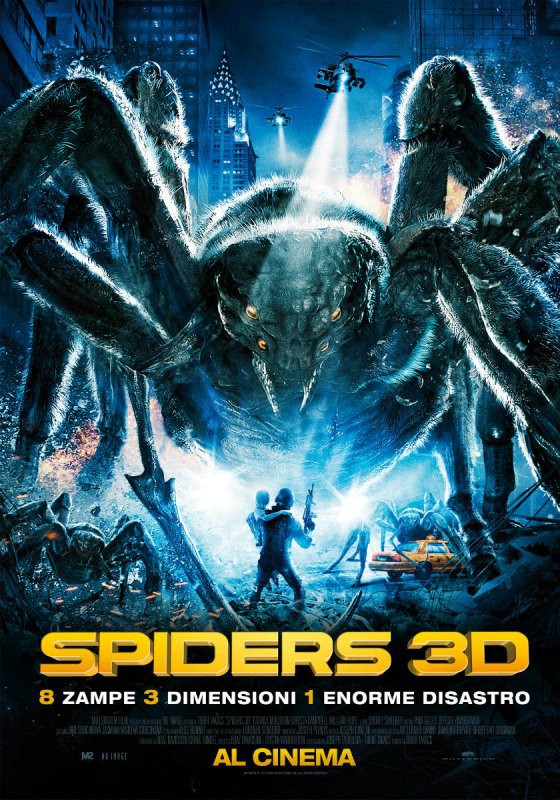 Spiders 3D - poster