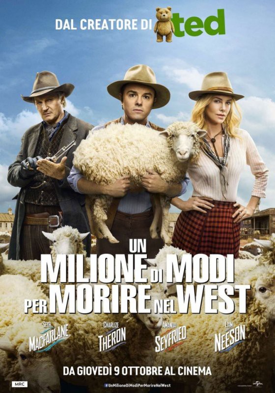 Un Milione di Modi per Morire nel West - poster