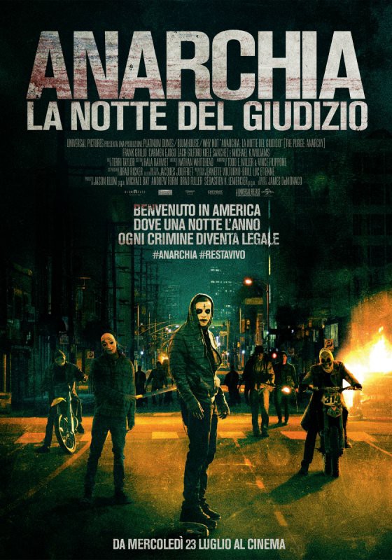 Anarchia - La Notte del Giudizio - poster