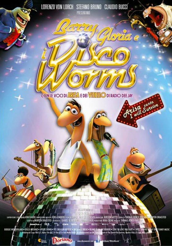 Barry, Gloria e i Disco Worms - poster