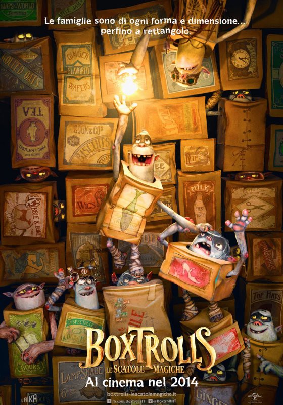 Boxtrolls - Le scatole magiche - poster