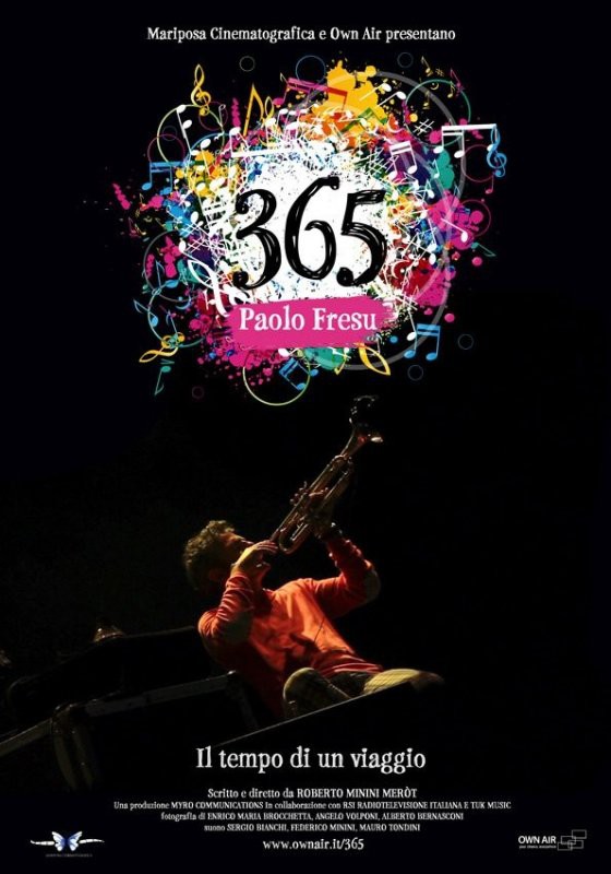 365 Paolo Fresu, il tempo di un viaggio - poster