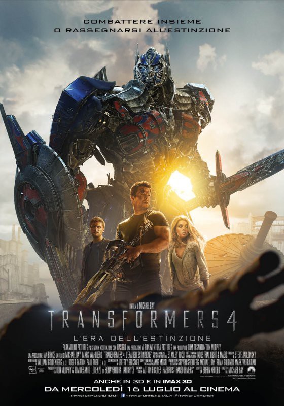 Transformers 4 - L'Era dell'Estinzione - poster
