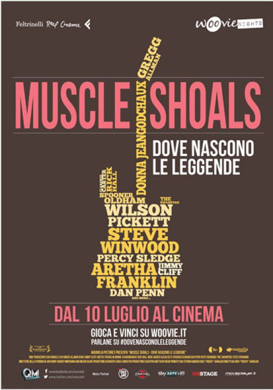 Muscle Shoals - Dove nascono le leggende - poster