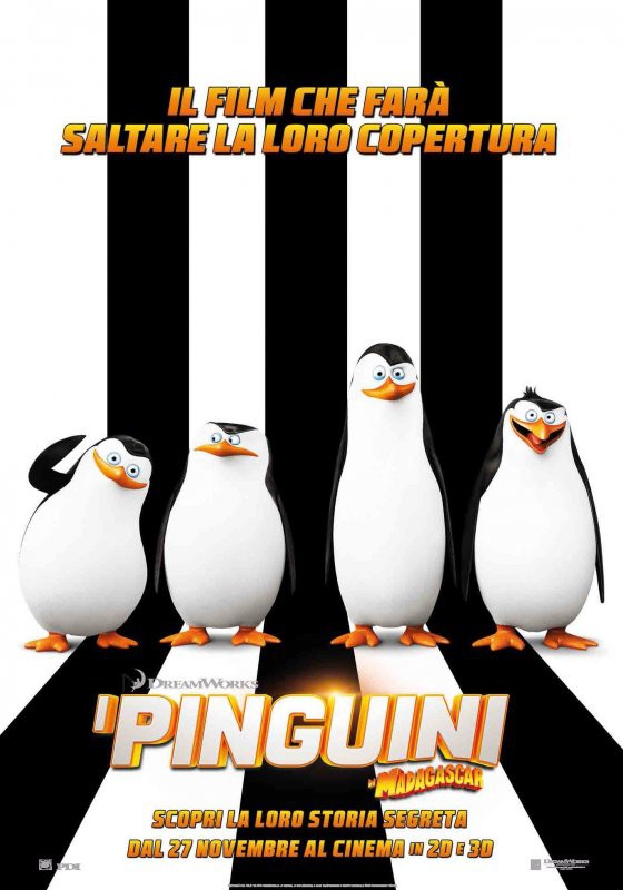 I pinguini di Madagascar - poster