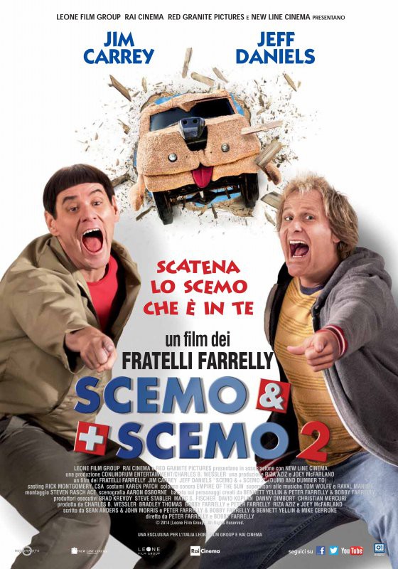 Scemo e pi scemo 2 - poster