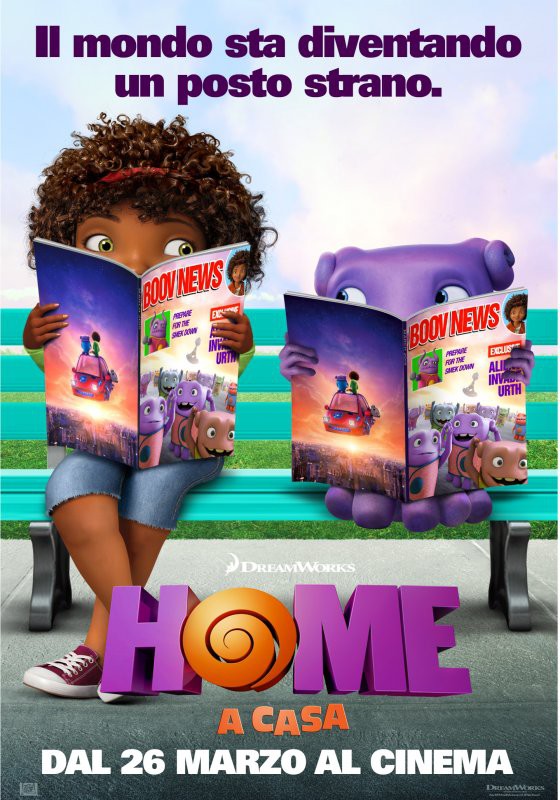 Home - A casa - poster