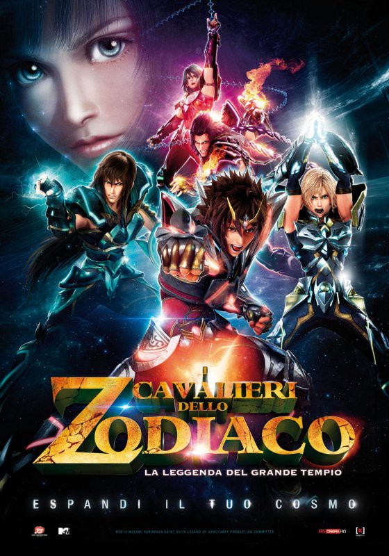 I cavalieri dello zodiaco - La leggenda del Grande Tempio - poster